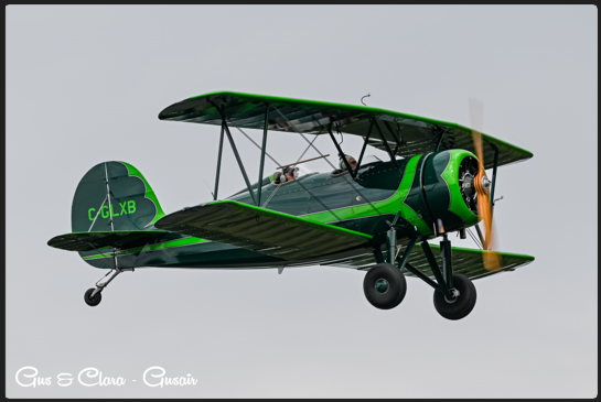 Pilot of the Barrett Great Lakes, after taking off at the end of the Orillia Fly-in/Splash-in, circled back for photo ops before heading home.