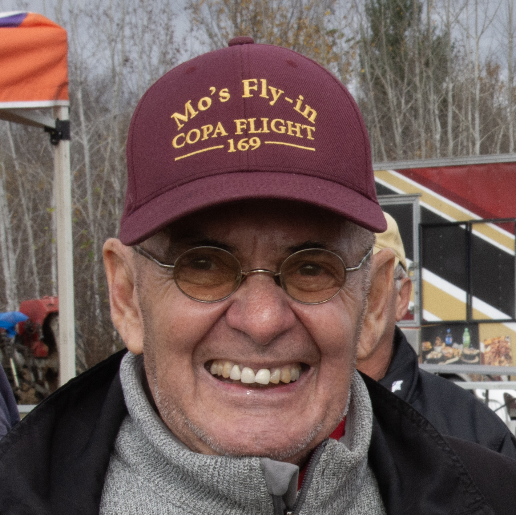 Maurice Mo Prud’homme at Mo’s fly-in 2023. Photo credit: Jean-Pierre Bonin.