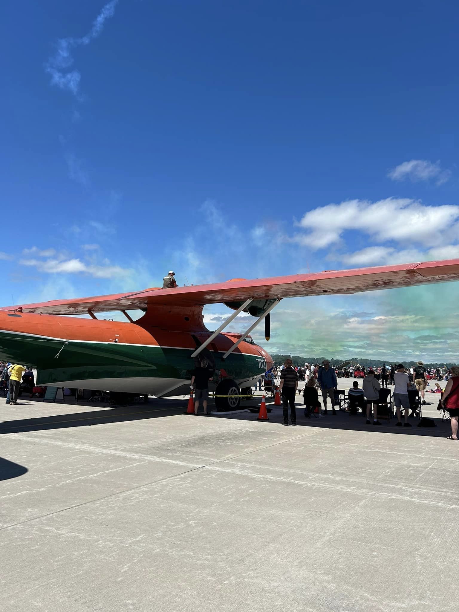 Canso at the Quinte International Airshow at CFB Trenton. Photo Courtesy of the Fairview Aircraft Restoration Society FARS.