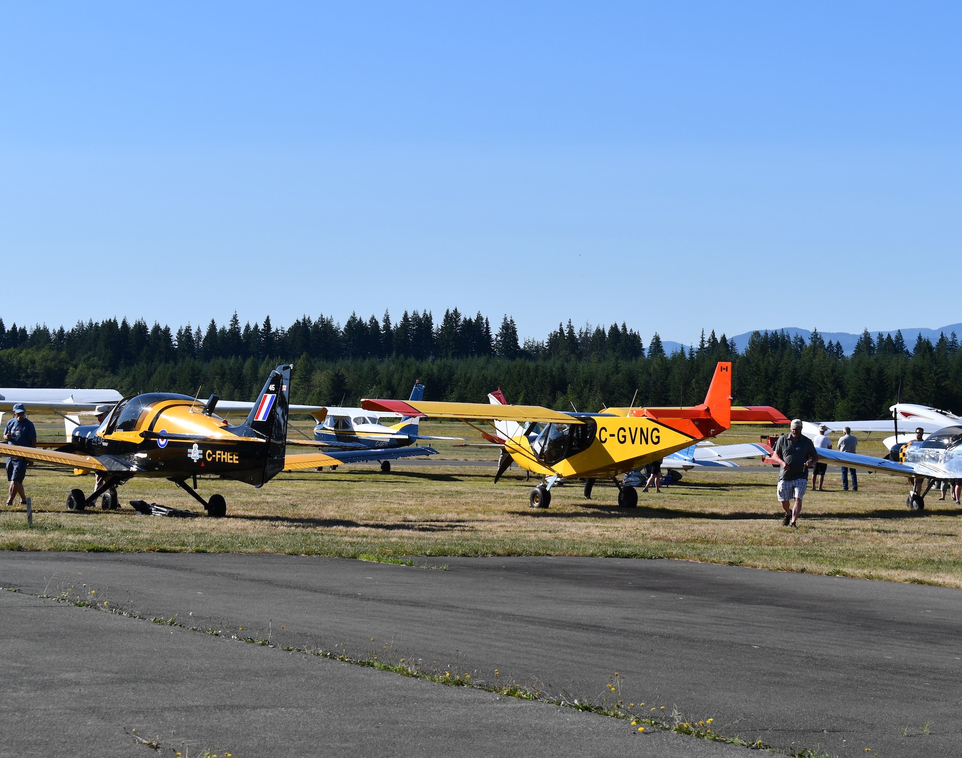 fly-in at Campbell River