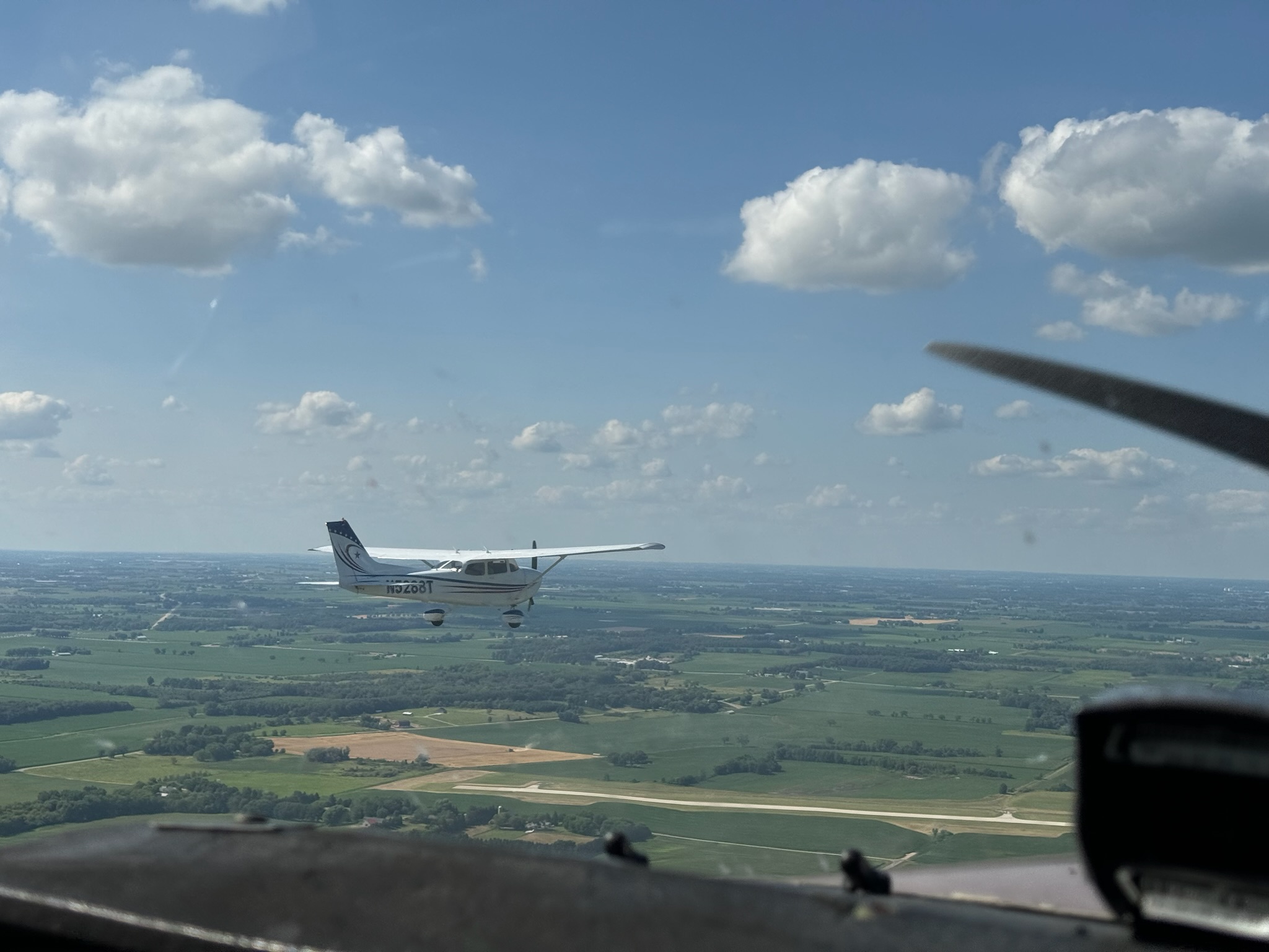 While not military formation flying, still pretty close. Image courtesy of Nick Shaffer.