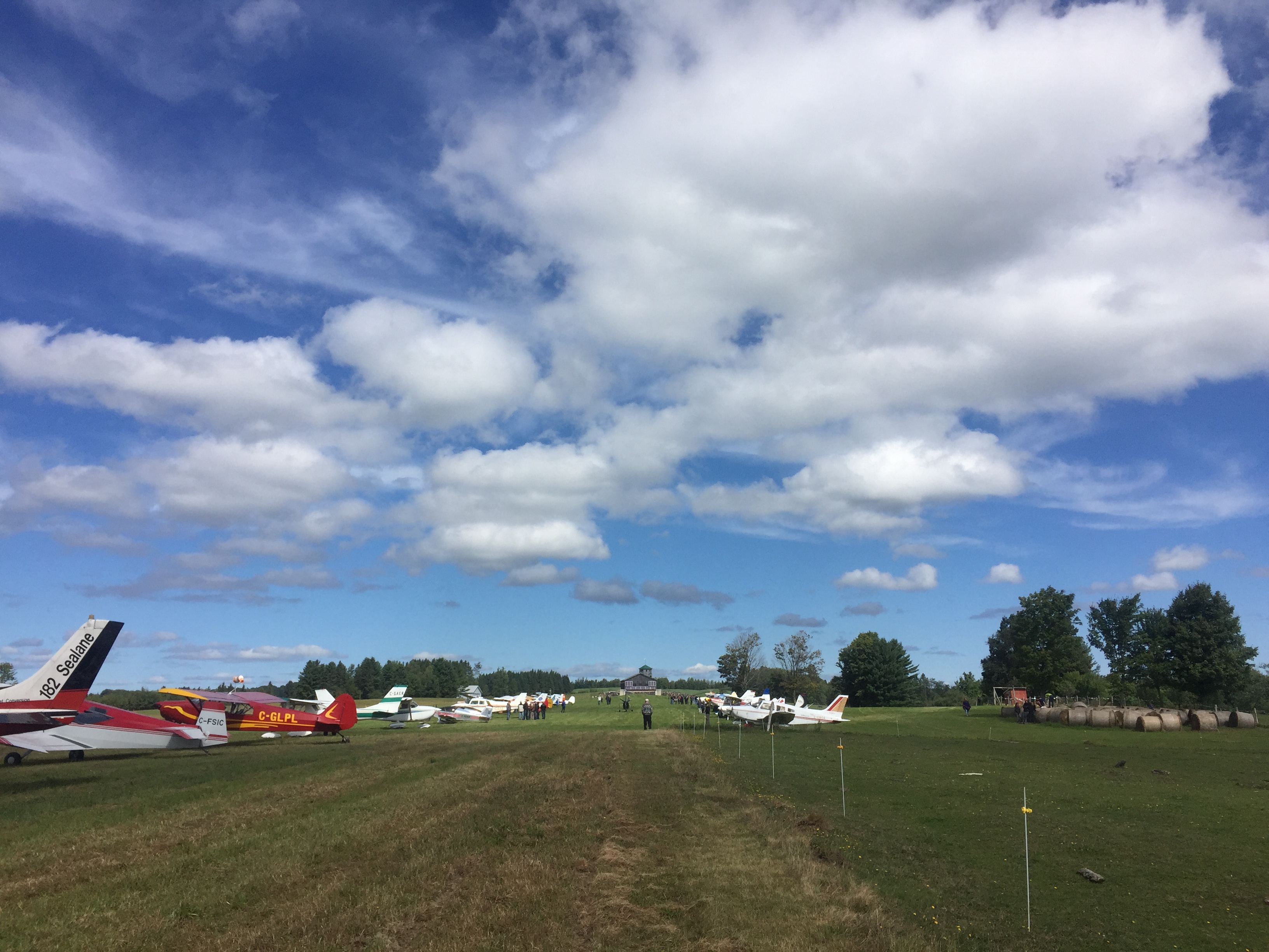 Aircraft on Weller Farm