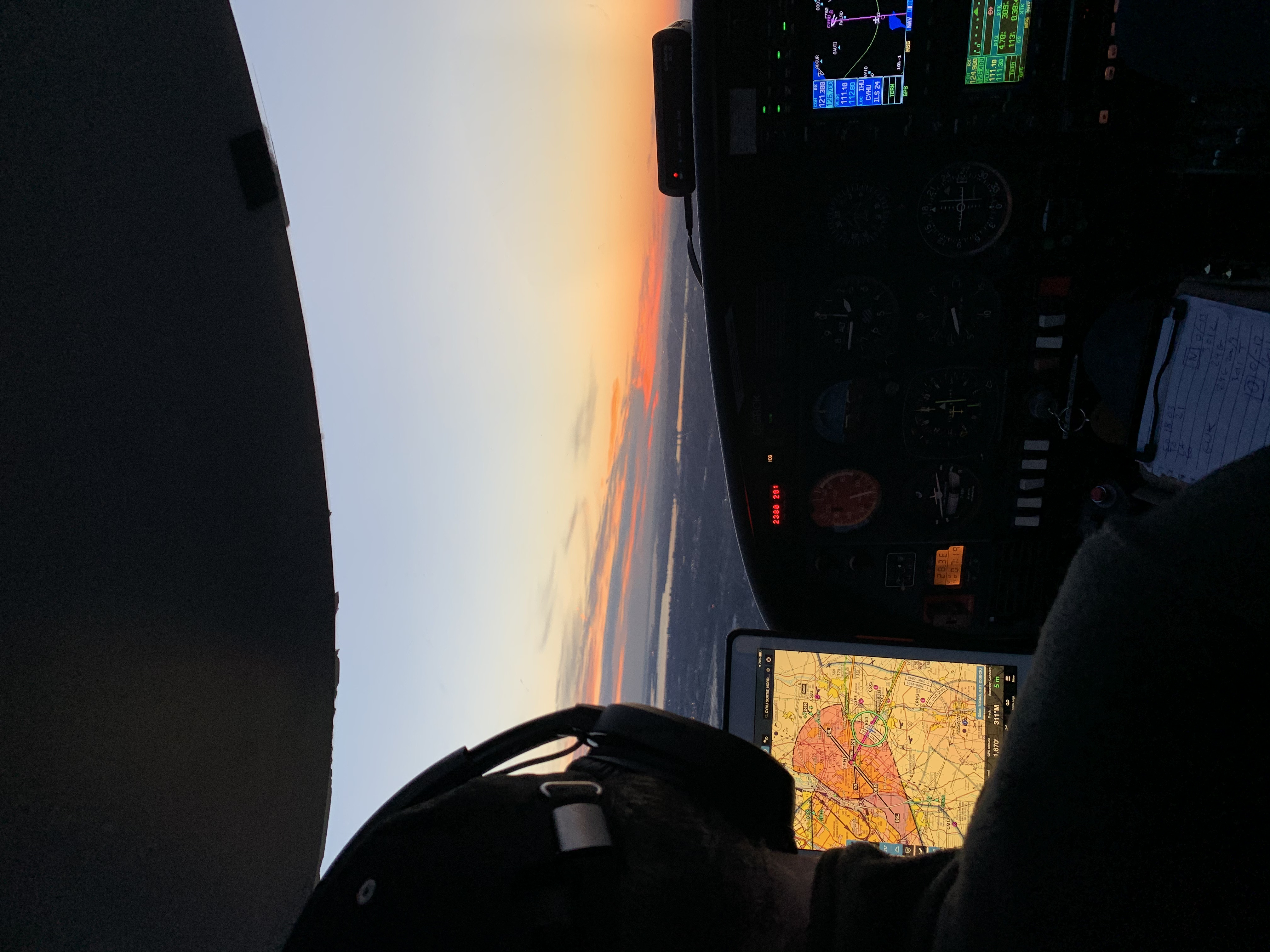 Sunset Flight. Photo courtesy of Thomas Merlin.